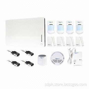 GSM Wireless Home Burglar Alarm System, iPhone and Android App Controls, PH-G1